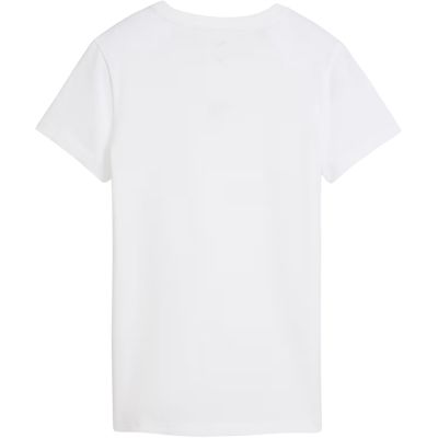 3. Puma Ess Centered Cat Logo Tee Women's White 692916 02