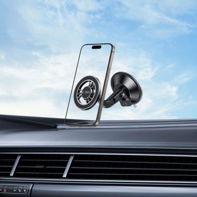 6. Tech-Protect N56 Magnetic MagSafe Car Holder for Cockpit, Windshield Mount - Black