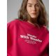 5. Women's oversize sweatshirt without hood 4F 4FRSS26TSWSF2993-53S