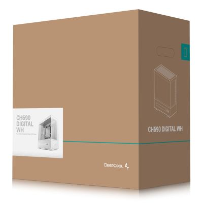 24. DeepCool CH690 Digital WH Case (R-CH690-WHNNA0D-G-1)