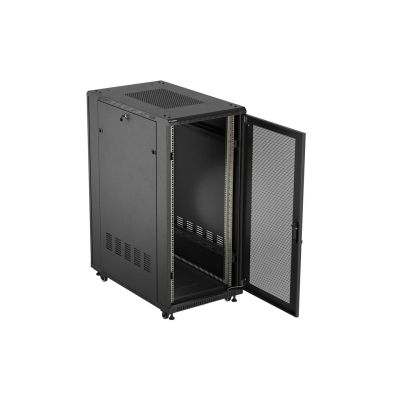 4. LANBERG FLOOR RACK CABINET 19" 27U 600X1000 BLACK