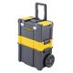 9. Stanley Essential Hard Tool Case Plastic Gray, Yellow