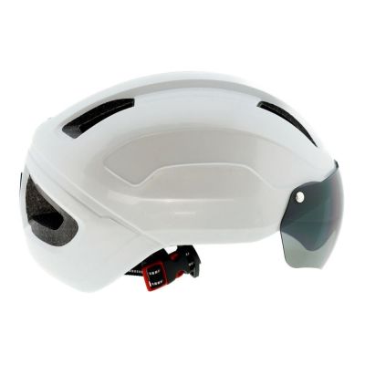 SkateFlash Atomic White Bike Helmet