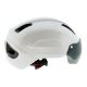 SkateFlash Atomic White Bike Helmet