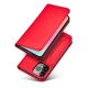 3. Magnet Card Case for iPhone 13 Pro Pouch Card Wallet Card Holder Red