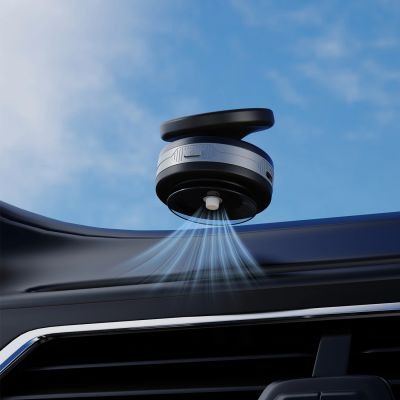 3. Dudao F24MAX Car Holder with 15W Wireless Charger, MagSafe Compatible, with Automatic Suction Cup - Black