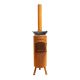 22. BF Bongiano LP rusty garden fireplace