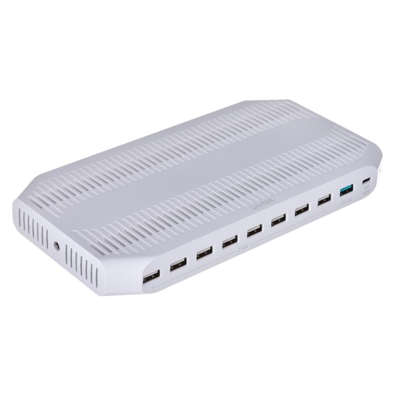 UNITEK 10X USB CHARGING STATION, 160W, Y-2190