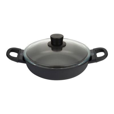 BALLARINI Avola deep frying pan with 2 handles, titanium, 28 cm, 75002-923-0