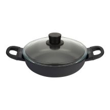 BALLARINI Avola deep frying pan with 2 handles, titanium, 28 cm, 75002-923-0
