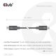 5. CLUB3D CAC-2501 Thunderbolt Cable 1m 120 Gbit/s Black