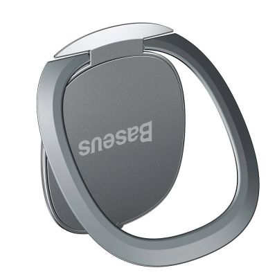 3. Baseus ultrathin self-adhesive ring holder phone stand silver (SUYB-0S)