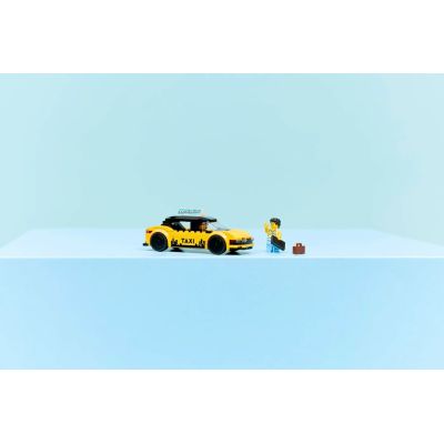 10. LEGO City 60487 Yellow Taxi