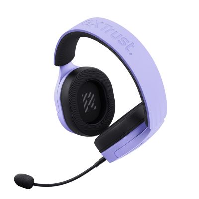 13. Trust GXT 491P FAYZO WIRELESS Purple Gaming Headphones