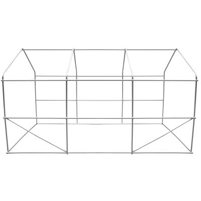 49. GREENHOUSE GARDEN TUNNEL 200x350x200CM PE GREEN STEEL STRUCTURE