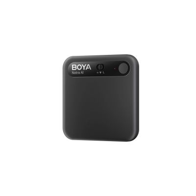 2. BOYA Notra Voice Recorder with AI Transcription - Black