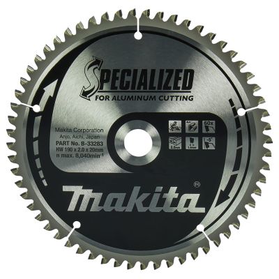 MAKITA CIRCULAR SAW 190x20x60z SPECIALIZED ALUMINUM