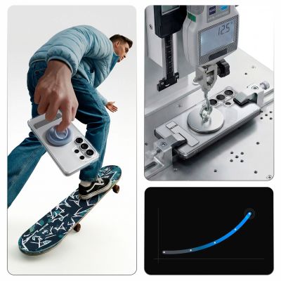 16. Spigen Ultra Hybrid S Mag MagSafe Case for Samsung Galaxy S26 Ultra - Clear and White