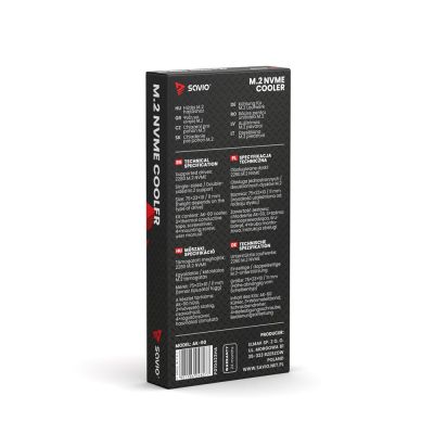 2. SAVIO M.2 NVME 2280 COOLER AK-60