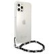 4. Guess GUHCP12MKPSBK iPhone 12/12 Pro 6.1" Transparent hardcase Black Pearl