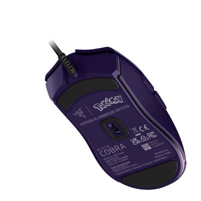 4. Razer Cobra – Espeon & Umbreon Edition Gaming Mouse Right-handed USB Type-A Optical 8500 DPI