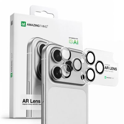 7. AmazingThing Lens Glass for iPhone 17 Pro / Pro Max with Black Aluminum Frame