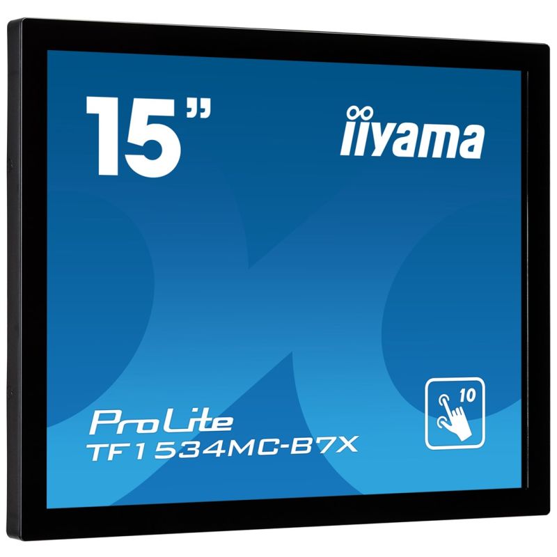 11. iiyama TF1534MC-B7X computer monitor 38.1 cm (15") 1024 x 768 px XGA LED Touchscreen Multi-user Black