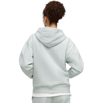 4. Women's Puma ESS Script Comfort Hoodie mint green 694136 29