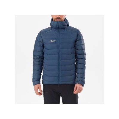 8. MILLET M Kamet Down Hoodie Jacket Navy Blue