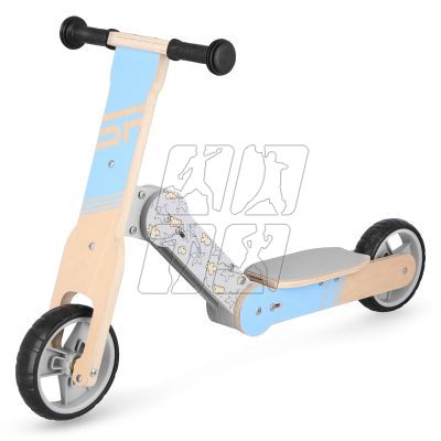 3. Balance bike and children&#39;s scooter 2in1 Spokey WOO-RIDE MULTI 940906 blue