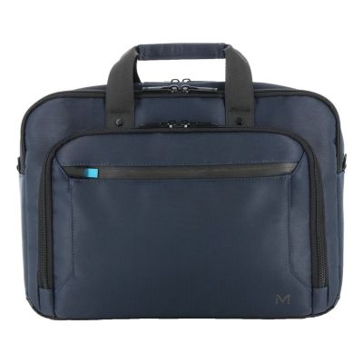 Mobilis 005040 briefcase Polycarbonate (PC), Polyester Black, Navy Blue (navy)