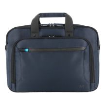 Mobilis 005040 briefcase Polycarbonate (PC), Polyester Black, Navy Blue (navy)