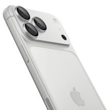 Spigen Optik Pro GLAS.TR EZ FIT 2-Pack Tempered Glass Camera Screen Protector for iPhone 18 Pro / 18 Pro Max - Silver