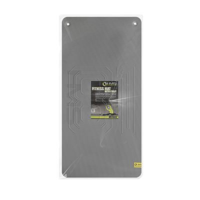 28. Club fitness mat with holes HMS Premium MFK02 Gray-Black