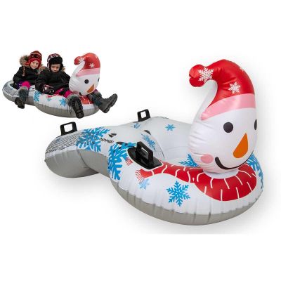 2. SLIDE INFLATABLE SLIDE FOR 2 PEOPLE SNOWMAN 138x74x80CM
