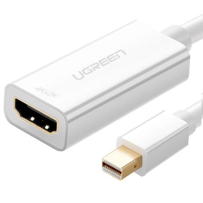 2. Ugreen MD112 10460 mini DisplayPort (male) / HDMI (female) FHD 1080p adapter - white