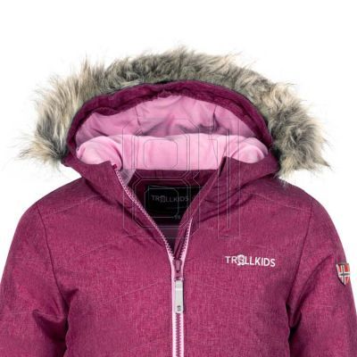3. Trollkids Girls Lifjell Jacket Jr 133-229 Winter Jacket