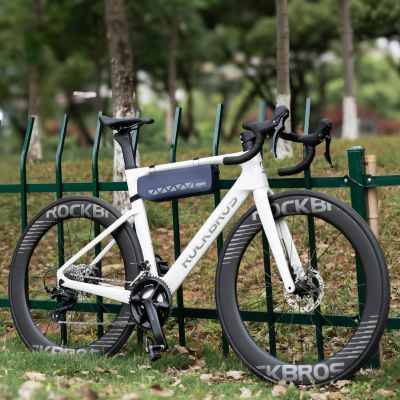 7. Rockbros AS-140 ROAD TO SKY waterproof frame bag 1.7 l - blue