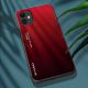 3. Gradient Glass Durable Cover with Tempered Glass Back iPhone 12 mini black-red