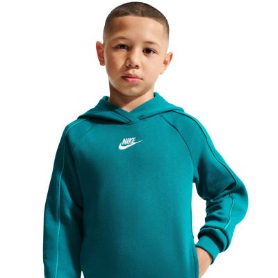 3. Nike Sportswear Club Fleece Kids Tracksuit Green HQ9318 372