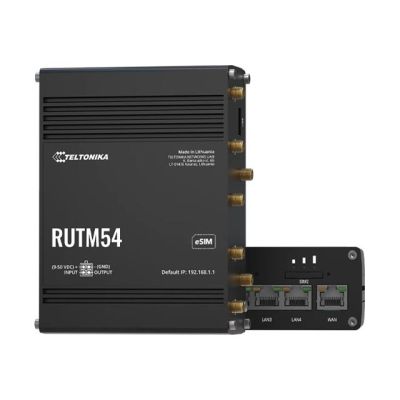 TELTONIKA NETWORKS RUTM54 Dual-SIM and eSIM 5G/4G/LTE Ultra Router, TELIT Version