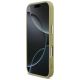 5. Guess Fixed Glitter Big 4G Metal Frame case for iPhone 17 Pro - gold