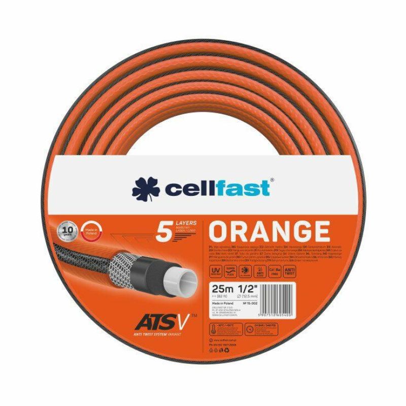 2. Cellfast 3/4" 25 m garden hose