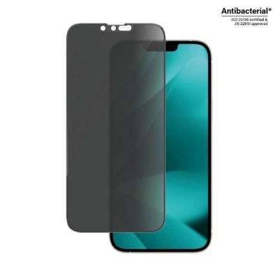 3. PanzerGlass Ultra-Wide Fit Tempered Glass Antibacterial Privacy for iPhone 14 Plus/13 Pro Max