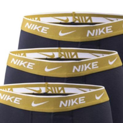 3. Men's Nike Trunk 3PK Boxer Briefs Set of 3 Pairs Black - 0000KE1008-HX0