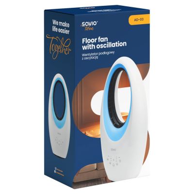 16. SAVIO OSCILLATING FLOOR FAN AD-03