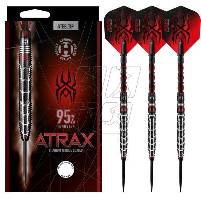 6. Harrows Atrax 95% steeltip darts