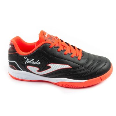 Joma Toledo JR 2601 indoor football boots for kids, black