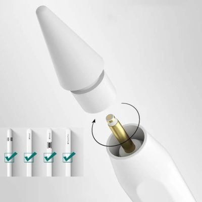 4. Tech-Protect Stylus Tips for Apple Pencil 4-Pack - White