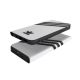 5. Adidas OR Booklet Case PU for iPhone 12 / 12 Pro 6.1" - white and black